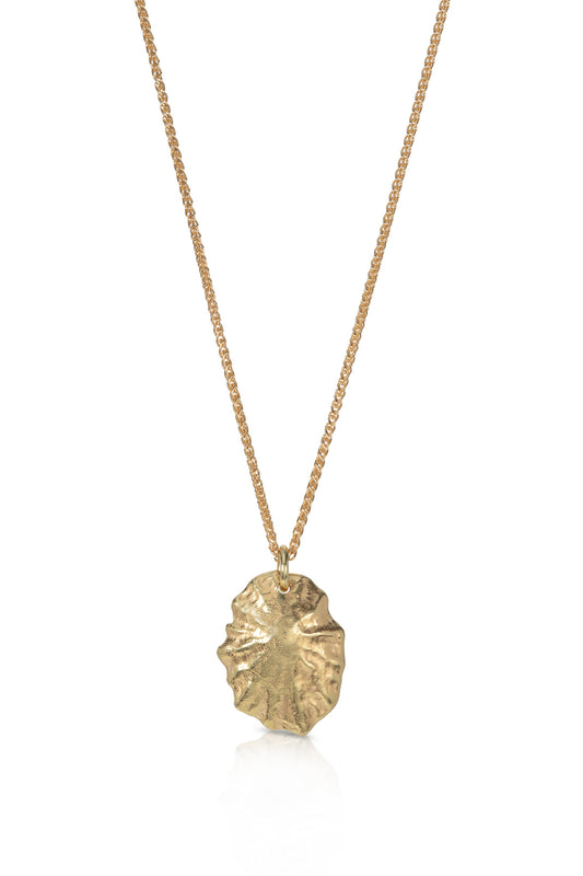 18ct Gold Limpet Shell Necklace