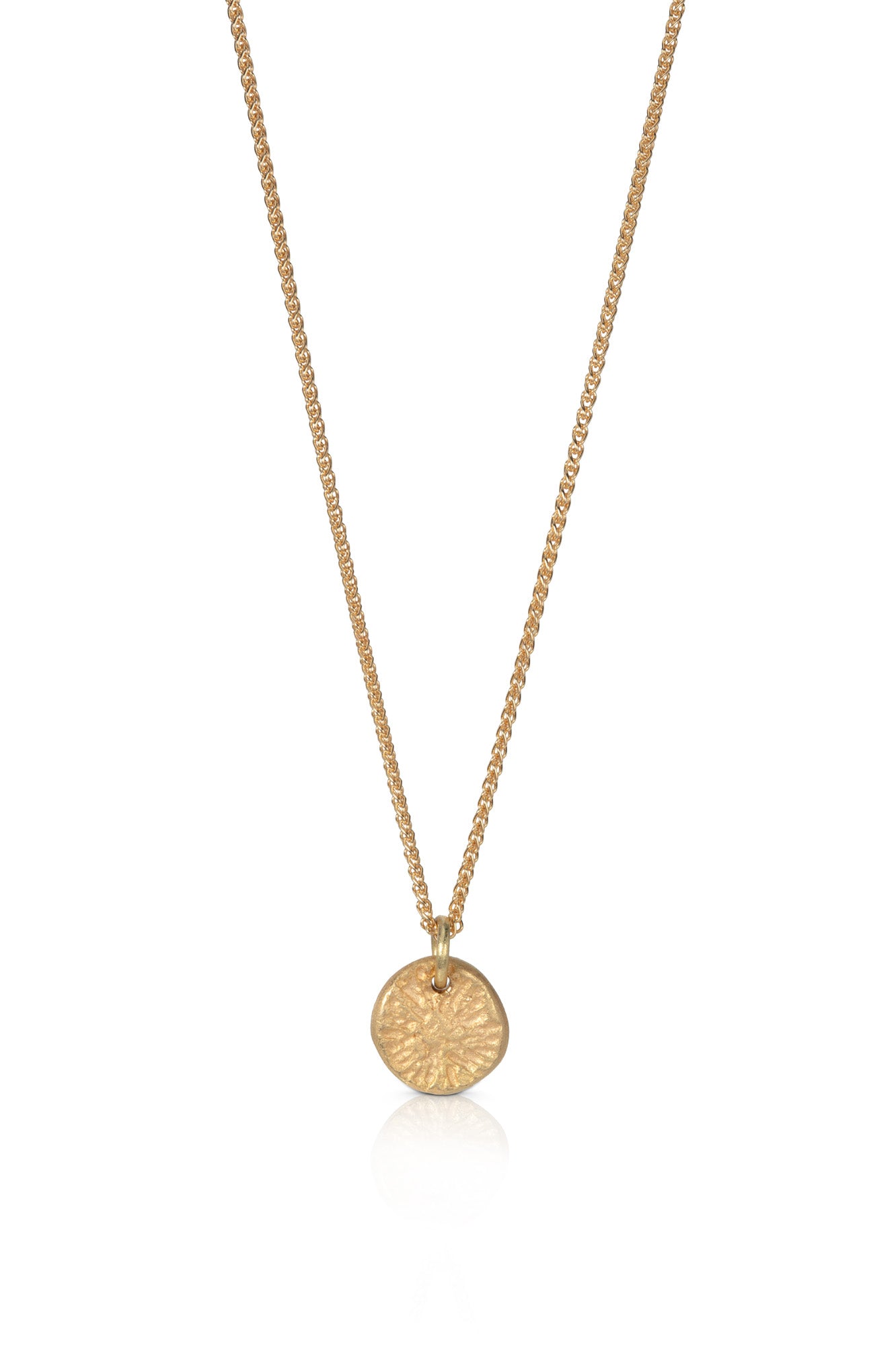 18ct Gold Coral Necklace