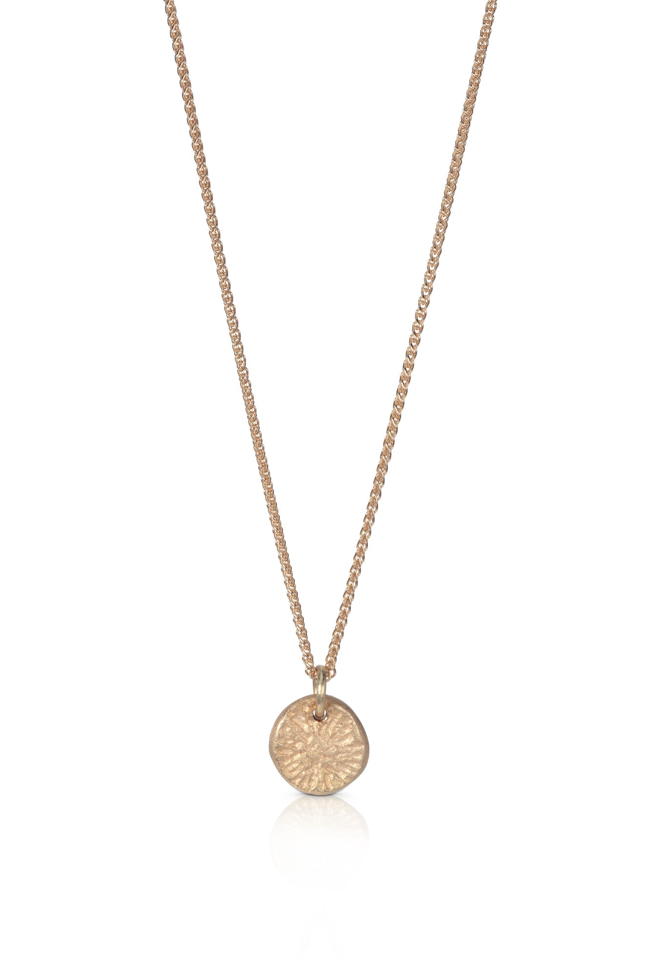 9ct Gold Coral Necklace