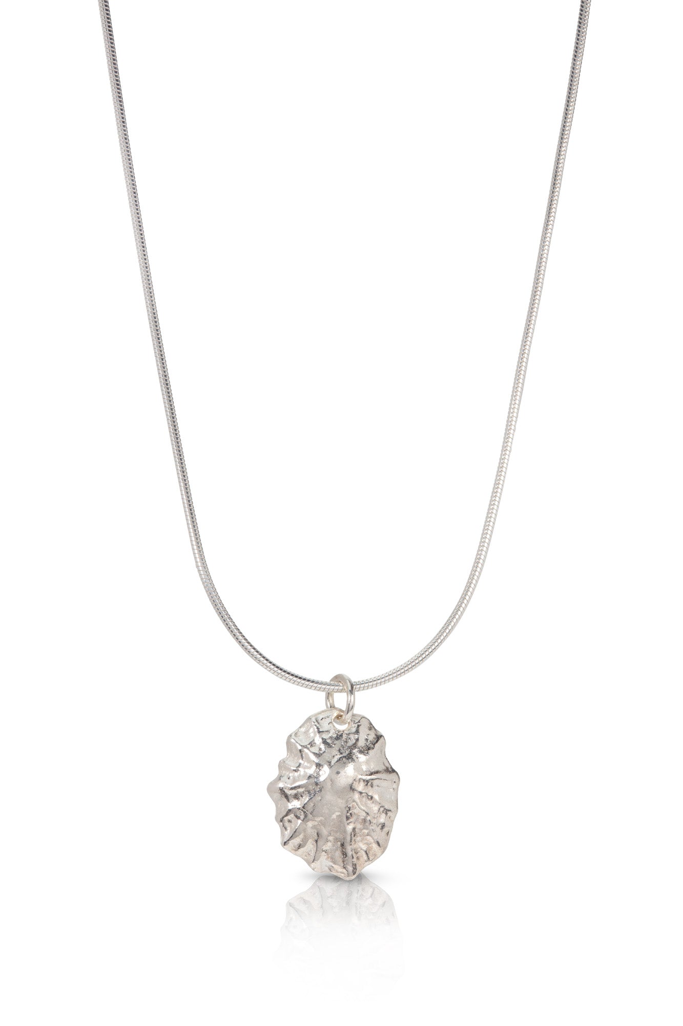 Silver Limpet Shell Necklace