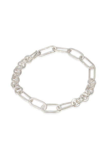 Silver Handmade Chain Bracelet