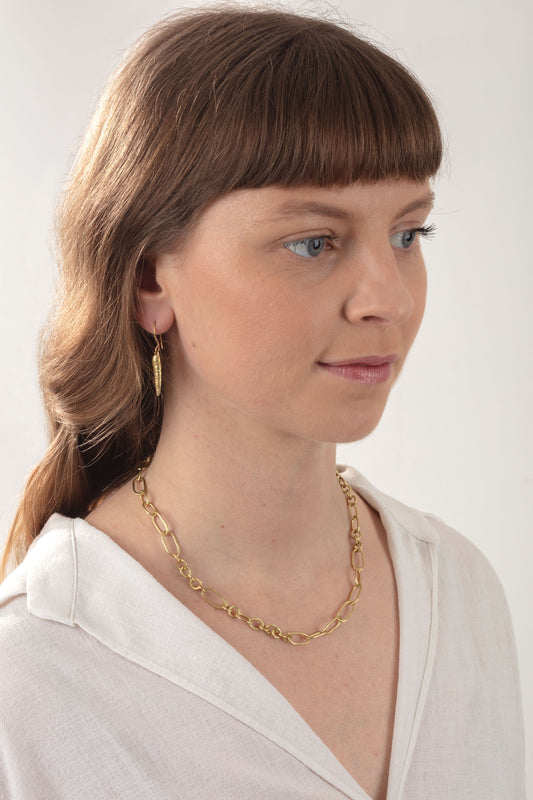 18ct Gold Handmade Chain Necklace