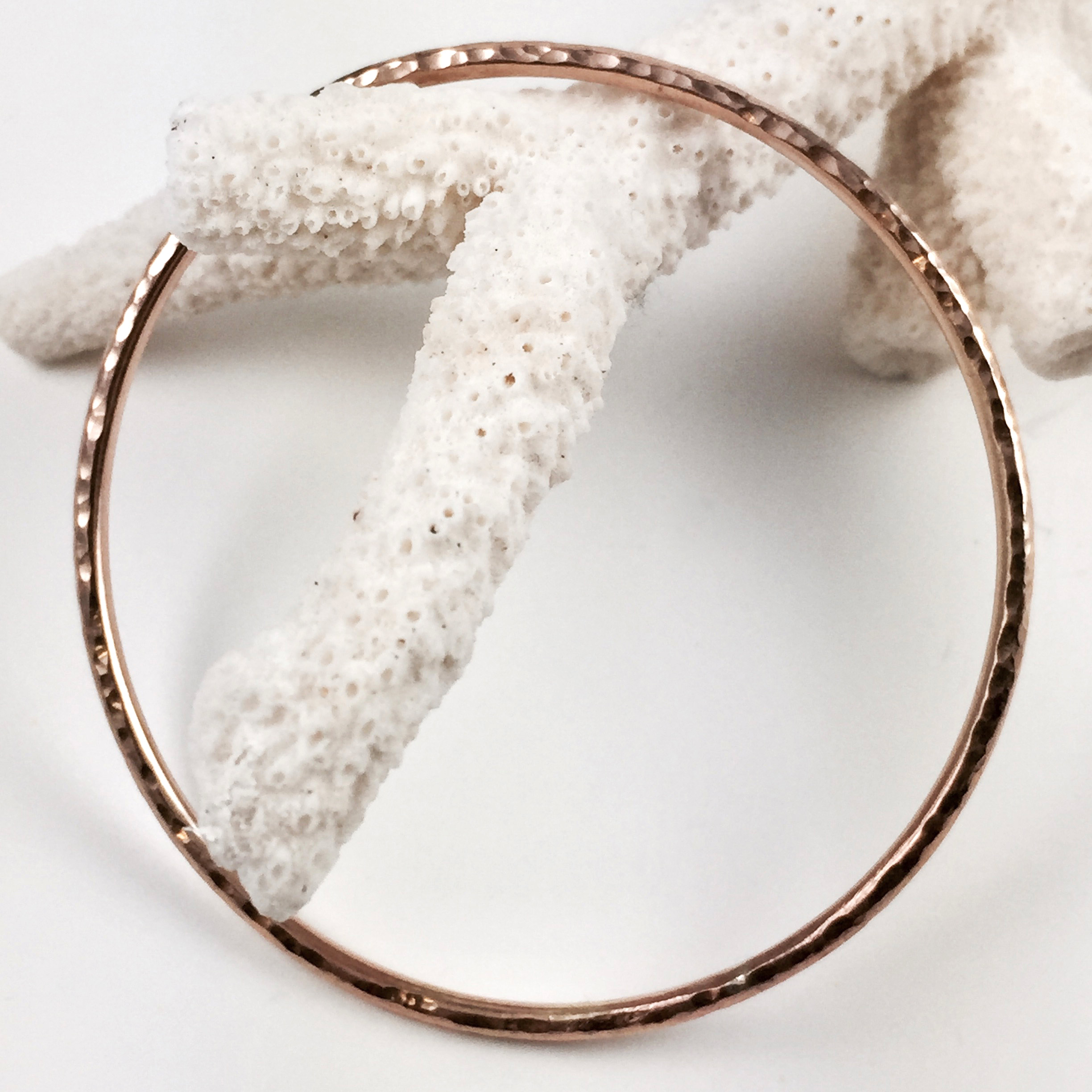 solid 9ct rose gold bracelet